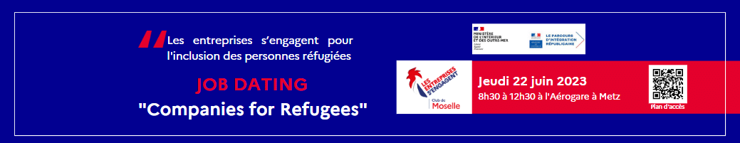 Job Dating « Companies for Refugees » – Metz