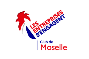 Logo Les Entreprises s'engagent – Club de la Moselle.
