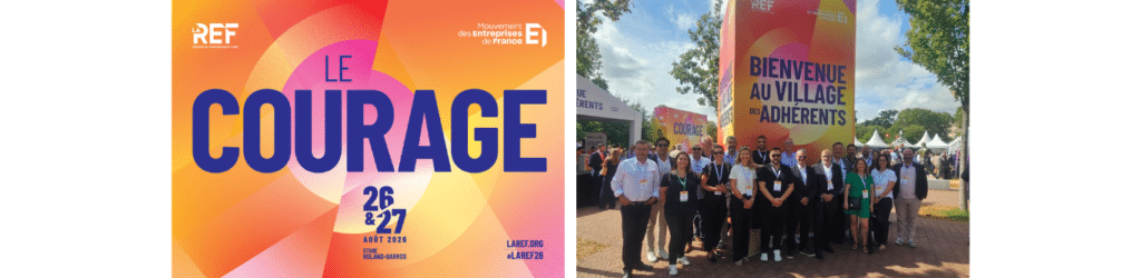 Délégation de l’UE57 au Village des Adhérents lors de LA REF 2026 à Roland-Garros